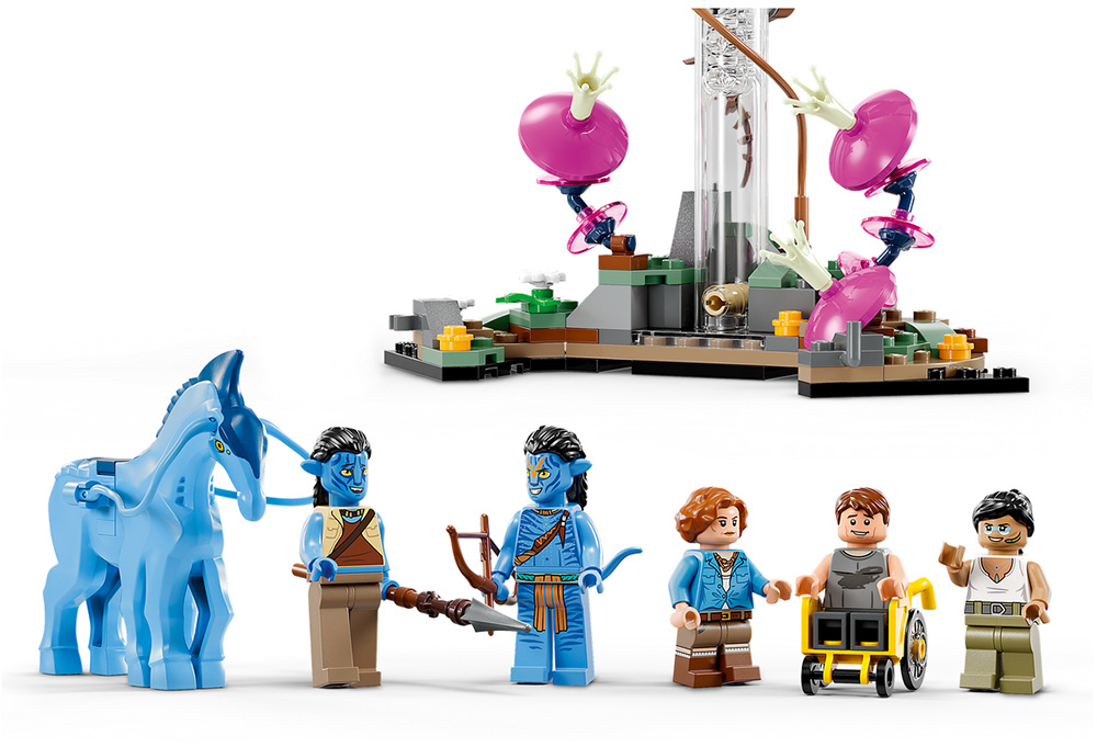 LEGO Avatar Floating Mountains: Site 26 &amp; RDA Samson 75573 φωτογραφία