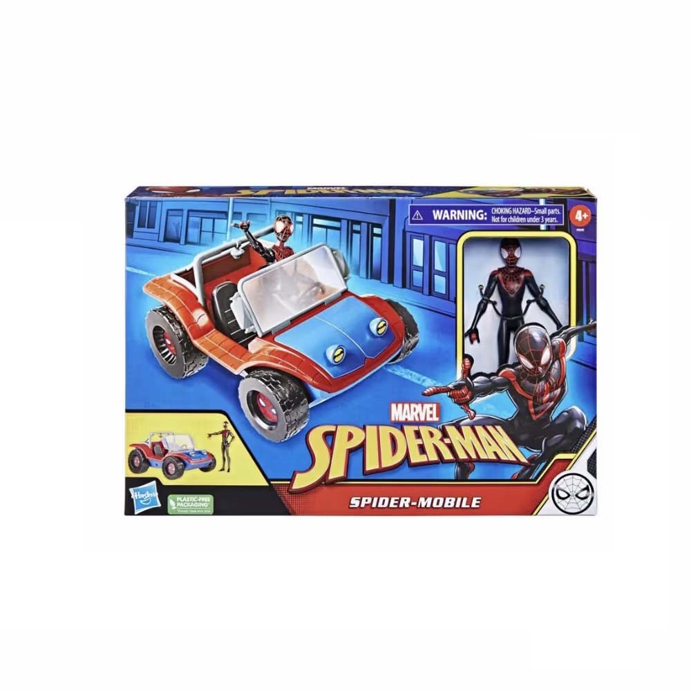 Spider-Man Spider-Man Φιγούρα 15εκ. Με Όχημα Spider-Mobile F5620