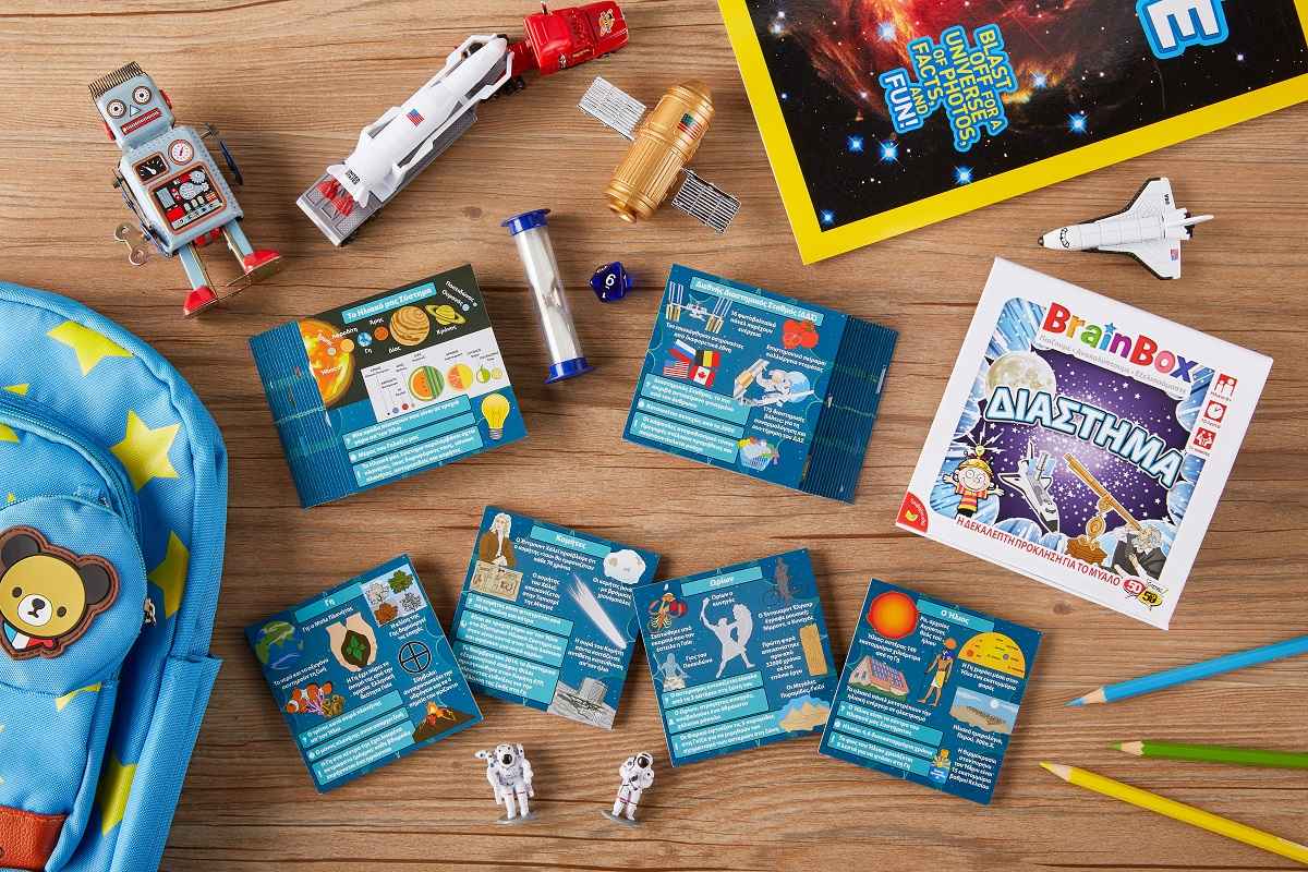 BrainBox Διάστημα Επιτραπέζιο Παιχνίδι 93048 φωτογραφία