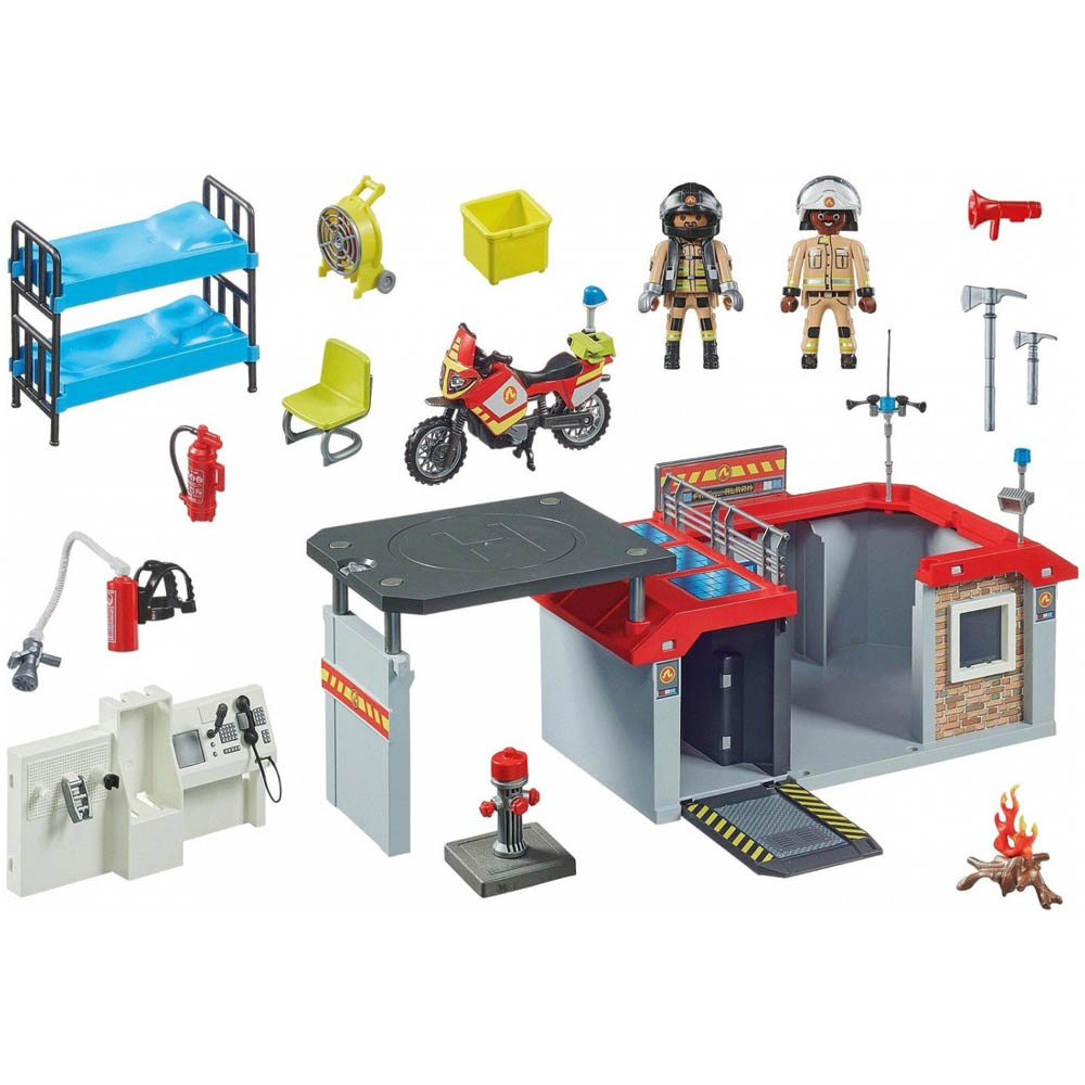 Playmobil City Action Πυροσβεστικός Σταθμός 71193 φωτογραφία