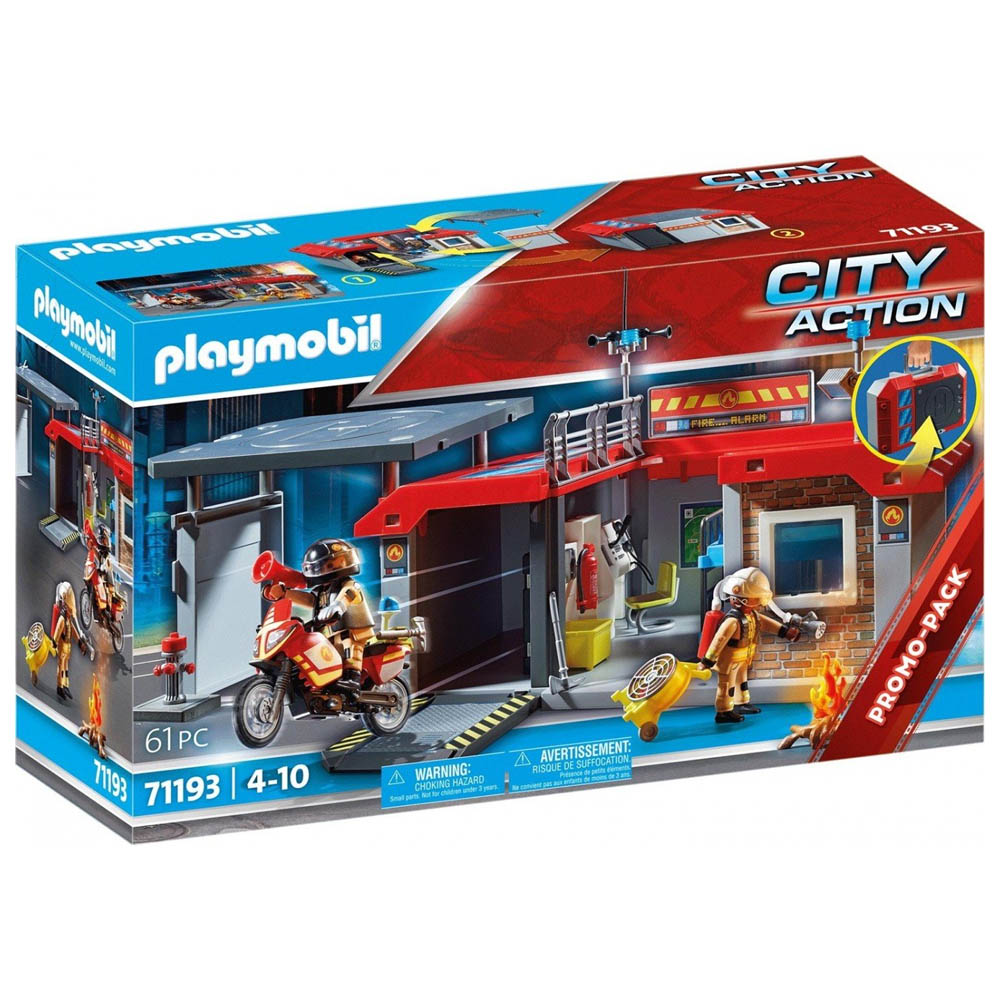 Playmobil, Playmobil City Action Playmobil City Action Πυροσβεστικός Σταθμός 71193