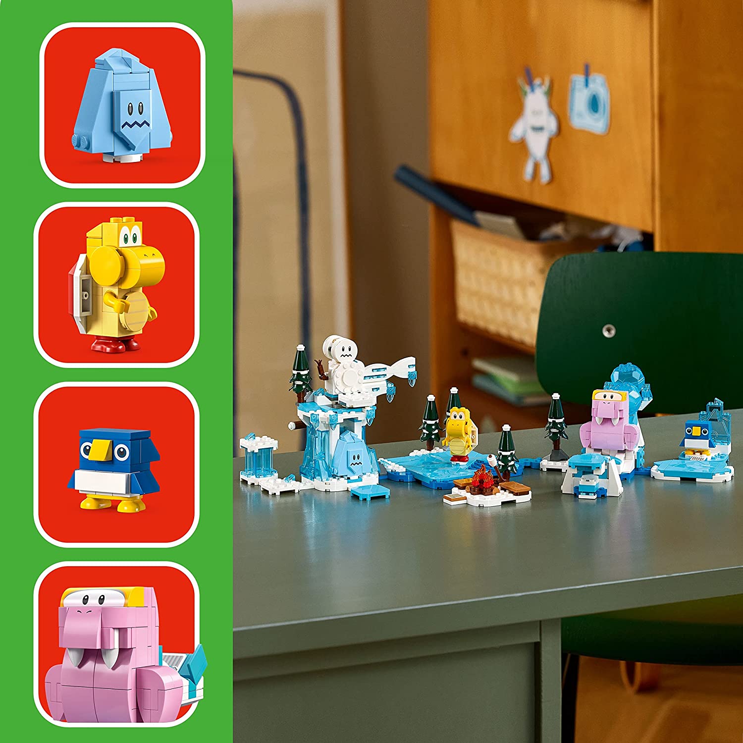 LEGO Super Mario Fliprus Snow Adventure Expansion Set 71417 φωτογραφία