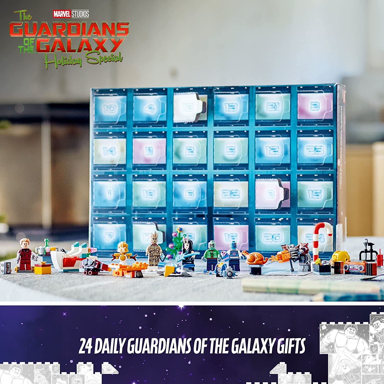 LEGO Marvel Super Heroes Guardians Of The Galaxy Advent Calendar 76231 φωτογραφία
