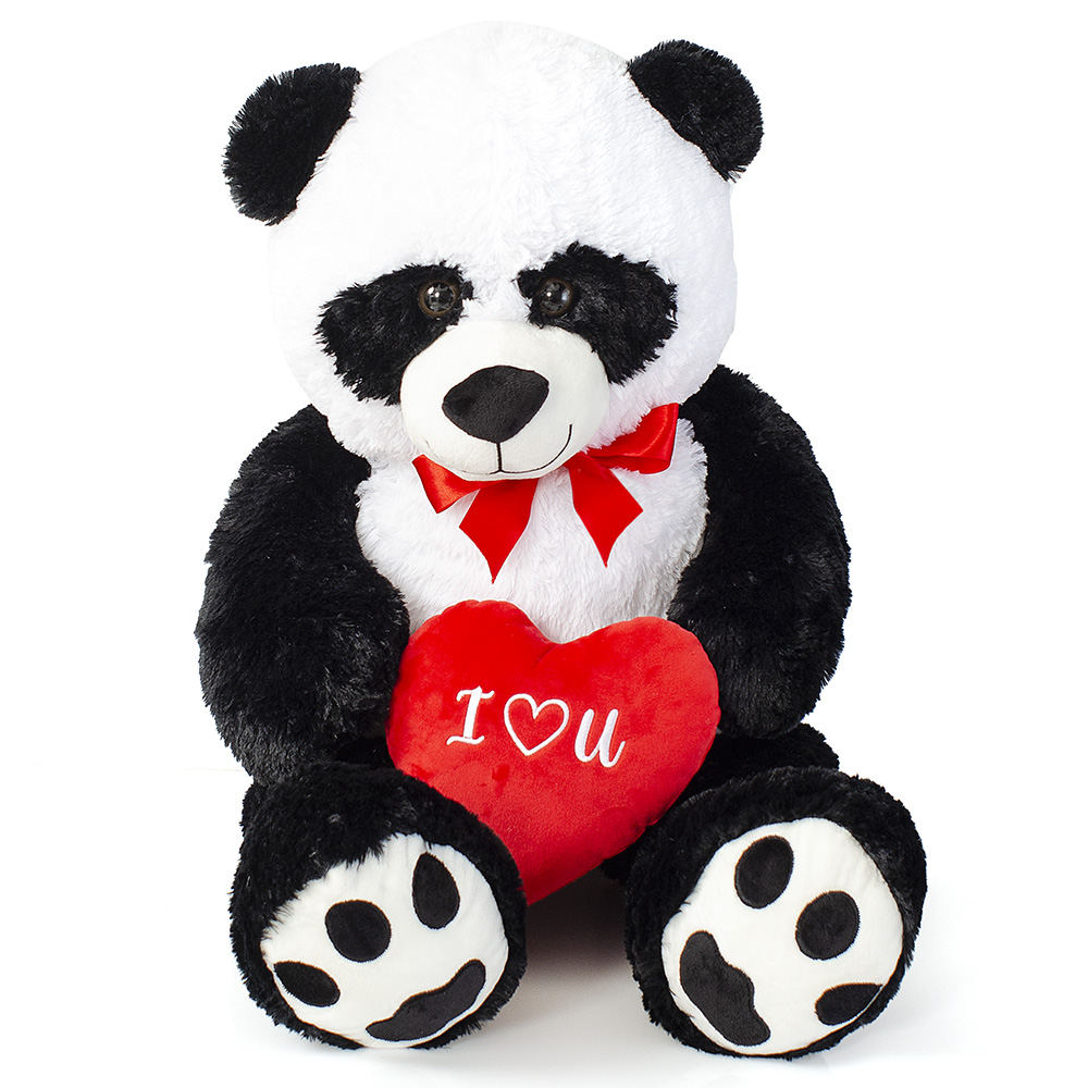 Friendlies Friendlies Λούτρινο Panda Με Καρδιά I Love You 100Εκ 59504V