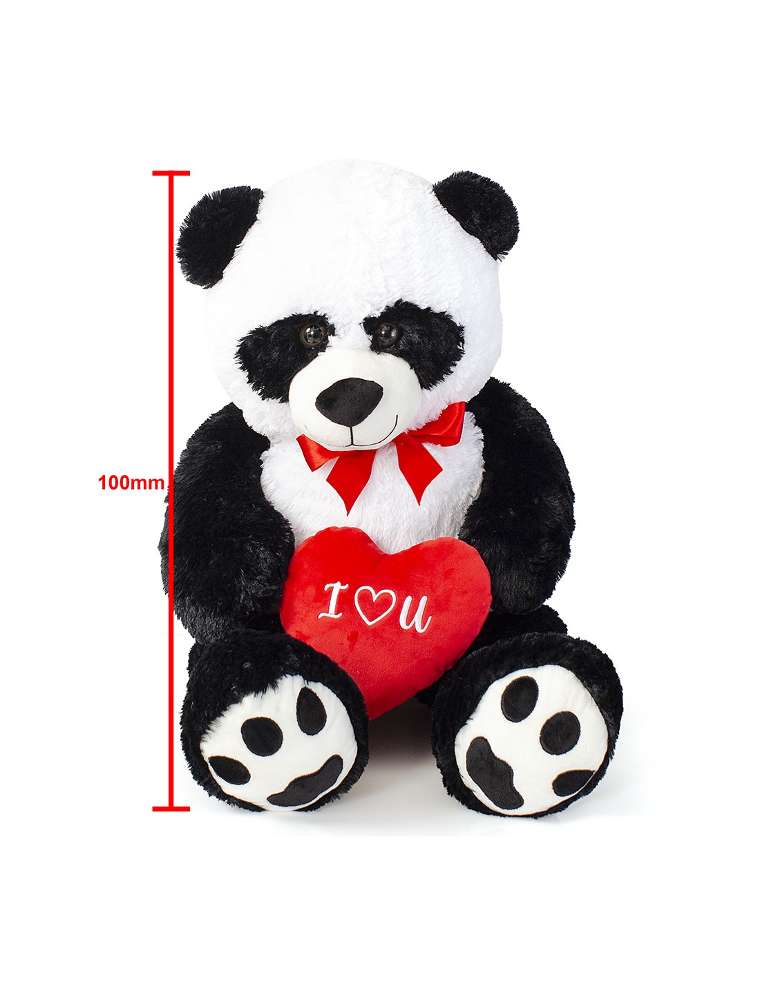 Friendlies Λούτρινο Panda Με Καρδιά I Love You 100Εκ 59504V φωτογραφία