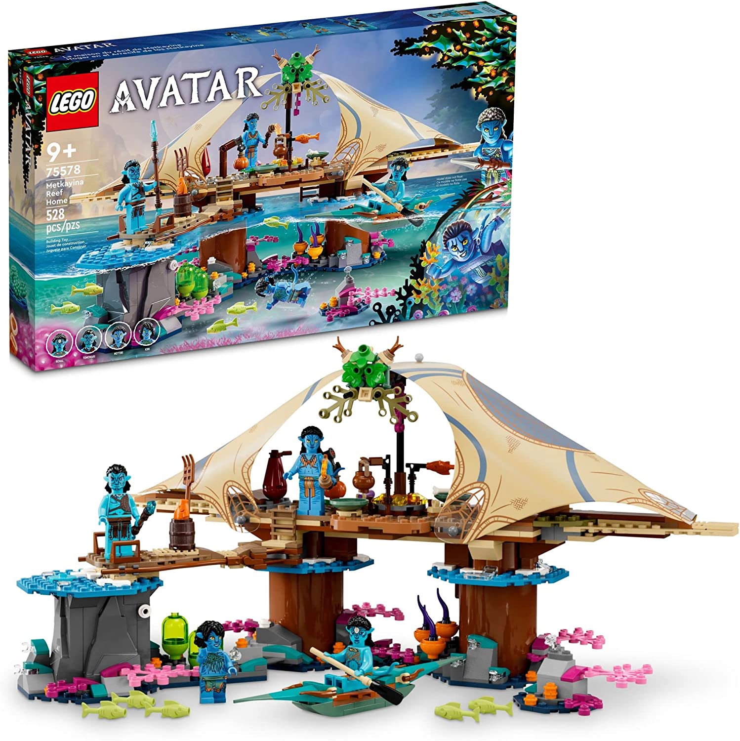 LEGO, LEGO Avatar LEGO Avatar Metkayina Reef Home 75578