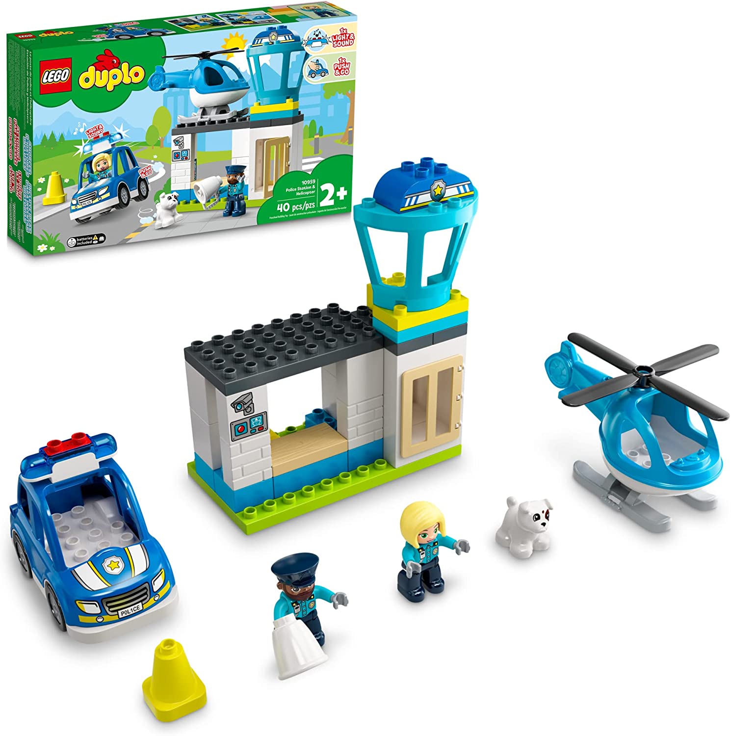 LEGO Duplo Town Police Station & Helicopter 10959 - LEGO, LEGO Duplo, LEGO Duplo Town