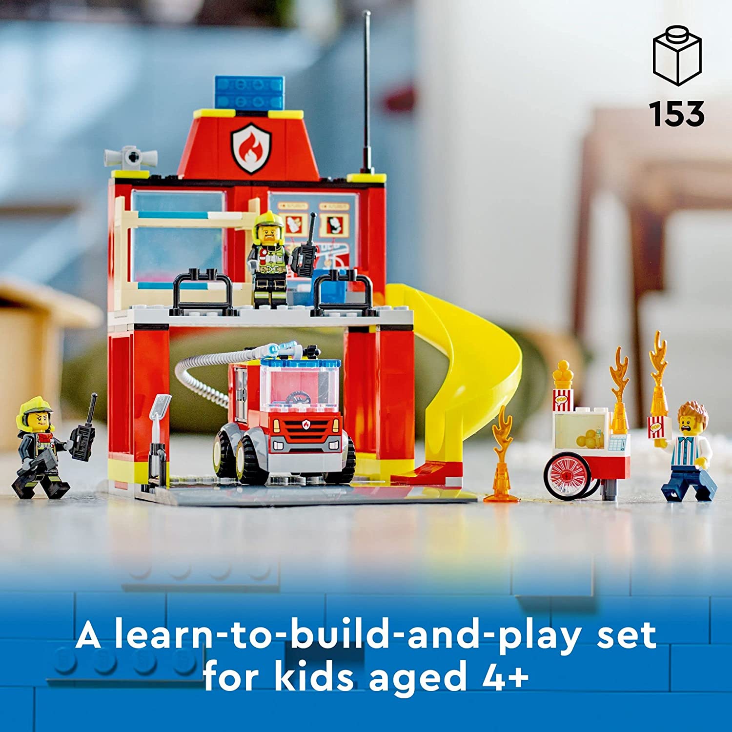 LEGO City Fire Station and Fire Truck 60375 φωτογραφία