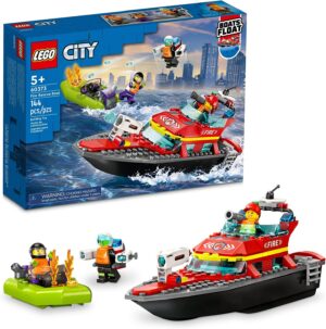 LEGO City Fire Rescue Boat 60373 - LEGO, LEGO City, LEGO City Fire