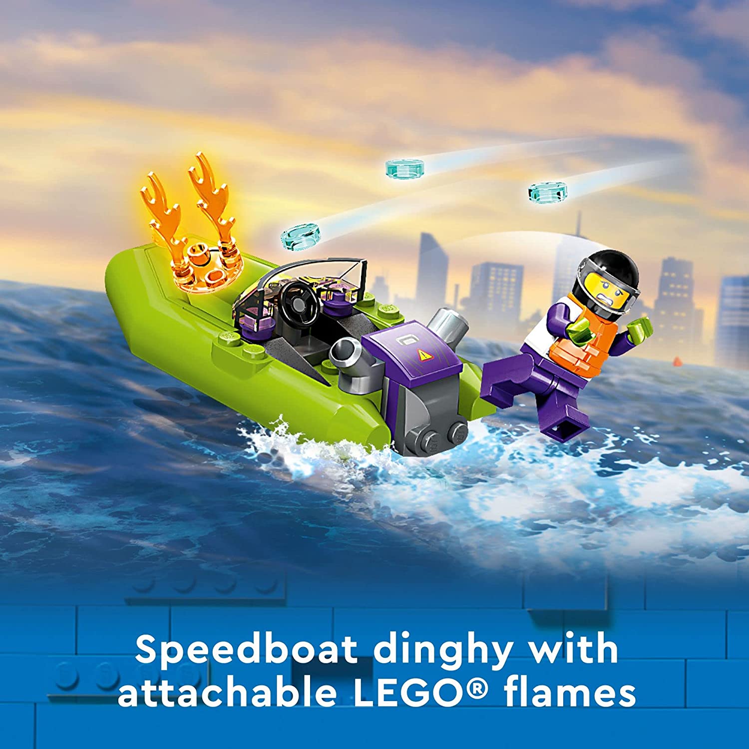 LEGO City Fire Rescue Boat 60373 - LEGO, LEGO City, LEGO City Fire