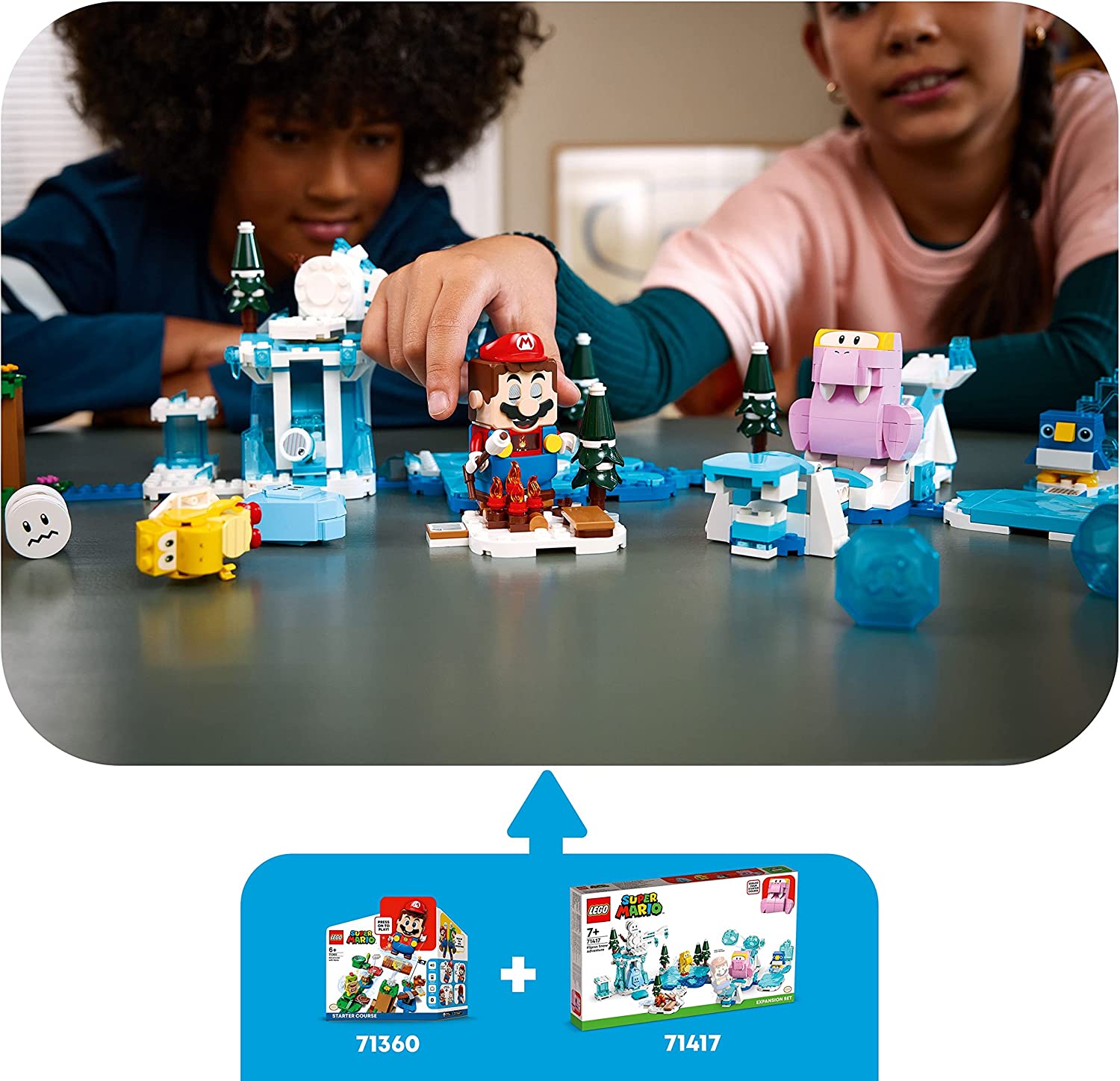 LEGO Super Mario Fliprus Snow Adventure Expansion Set 71417 φωτογραφία