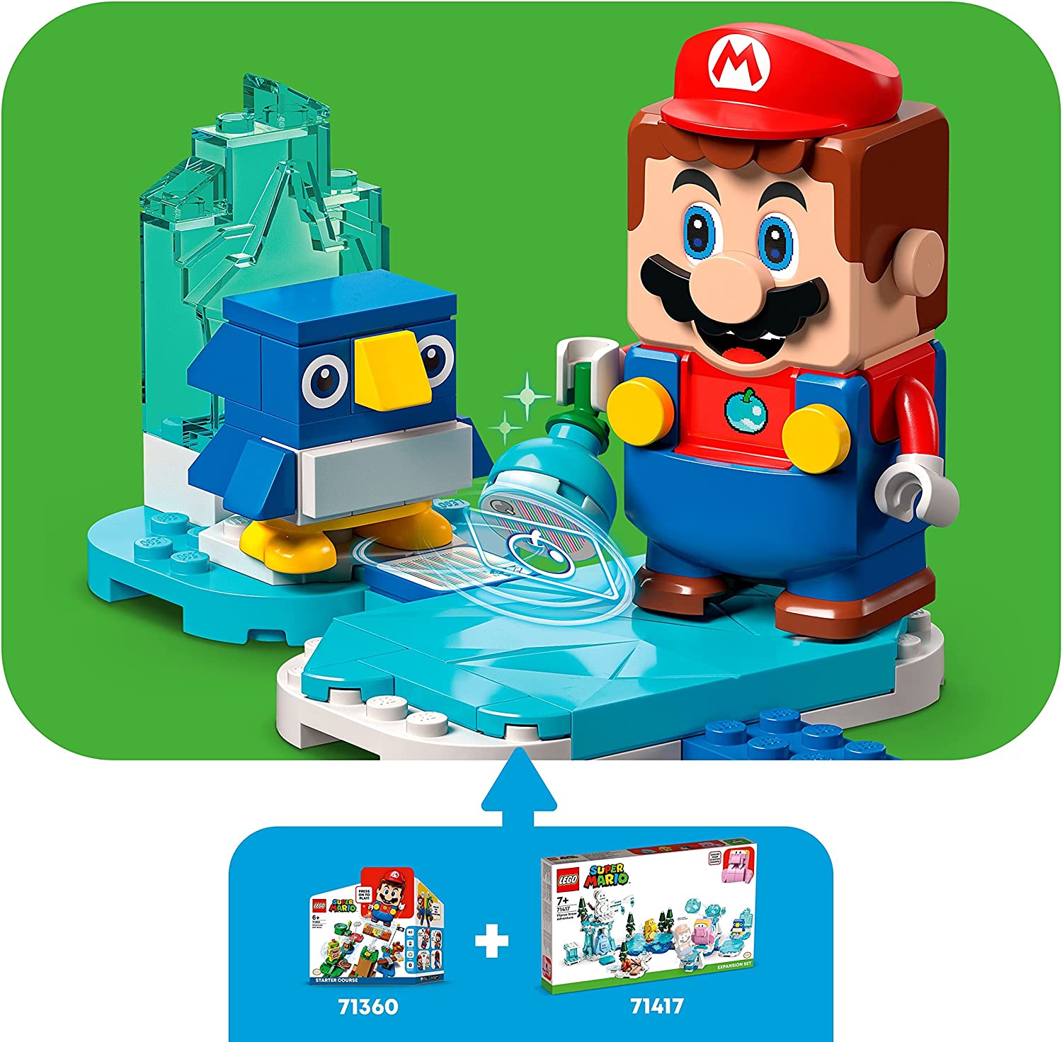 LEGO Super Mario Fliprus Snow Adventure Expansion Set 71417 φωτογραφία