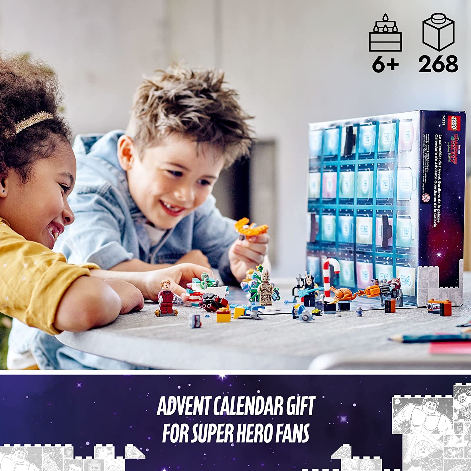 LEGO Marvel Super Heroes Guardians Of The Galaxy Advent Calendar 76231 φωτογραφία