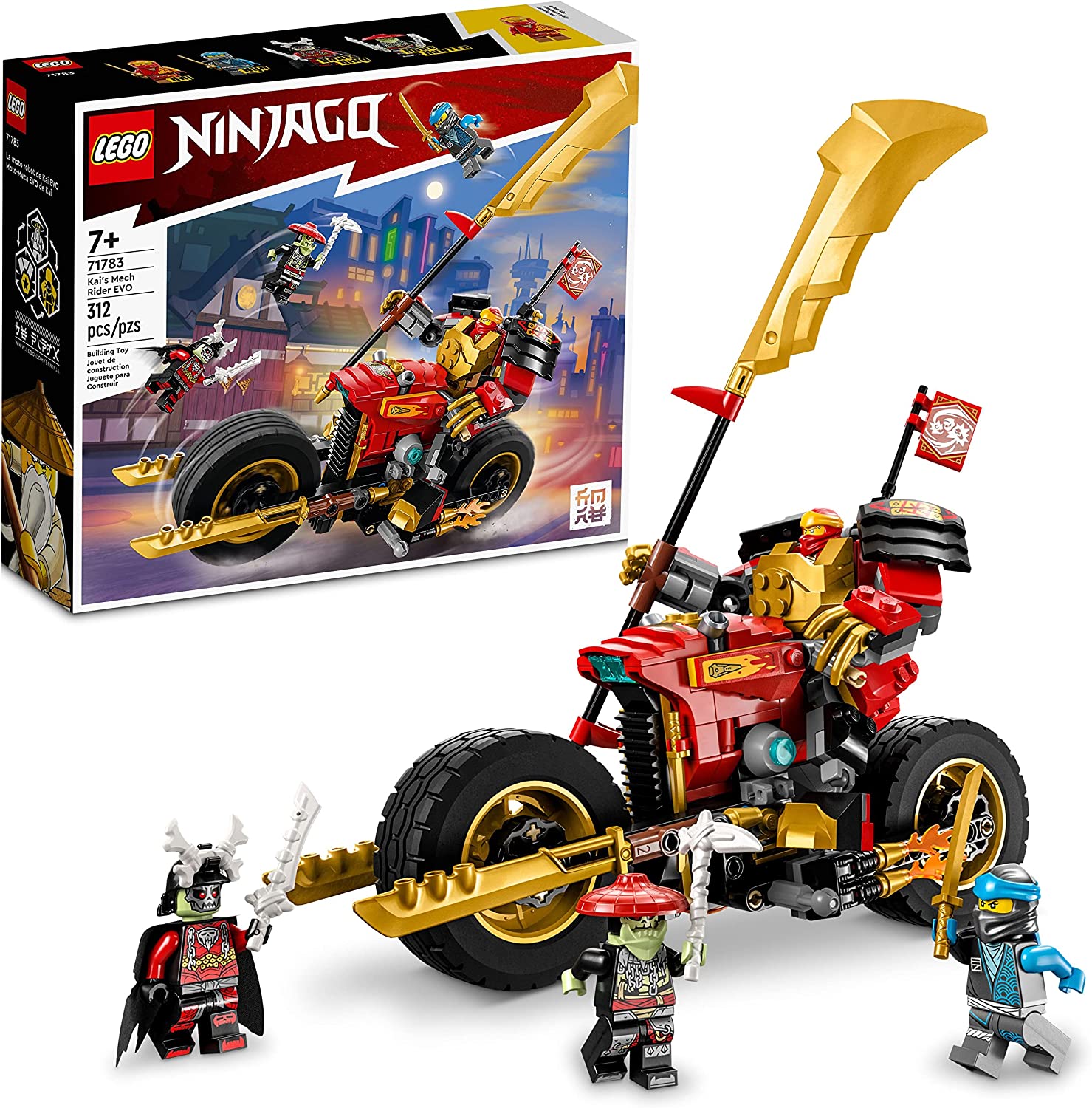 LEGO, LEGO Ninjago LEGO Ninjago Kai’s Mech Rider EVO 71783