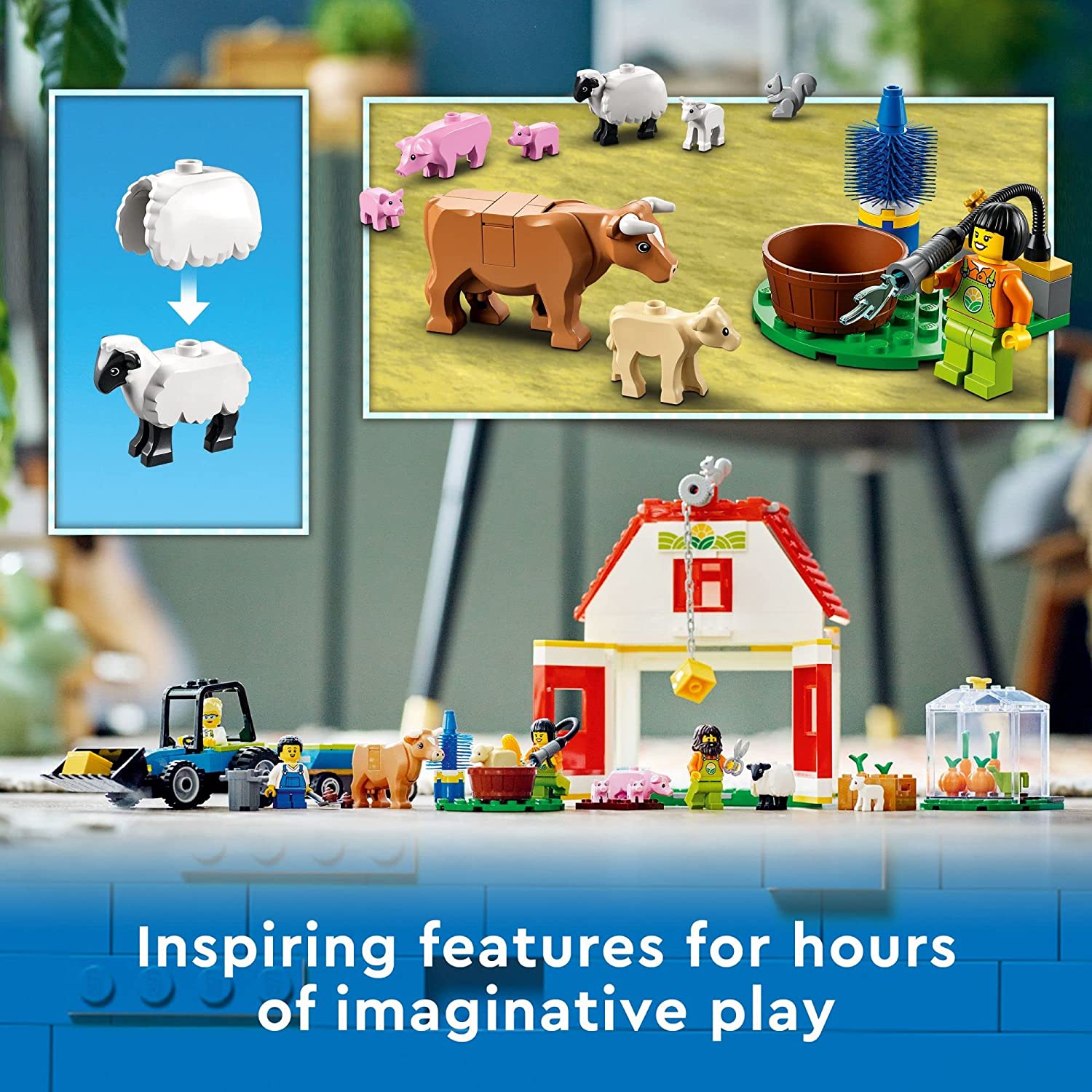 LEGO City Barn & Farm Animals 60346 - LEGO, LEGO City