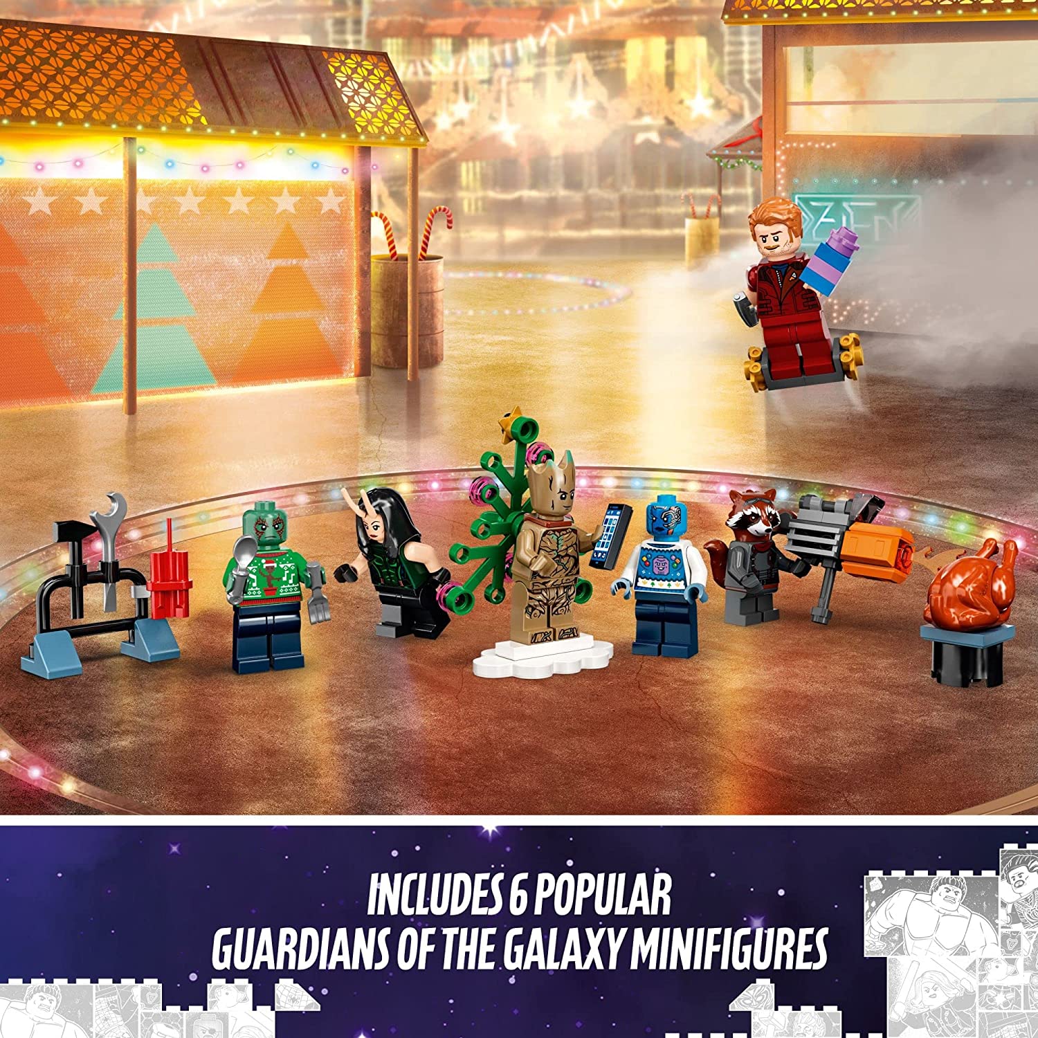 LEGO Marvel Super Heroes Guardians Of The Galaxy Advent Calendar 76231 φωτογραφία