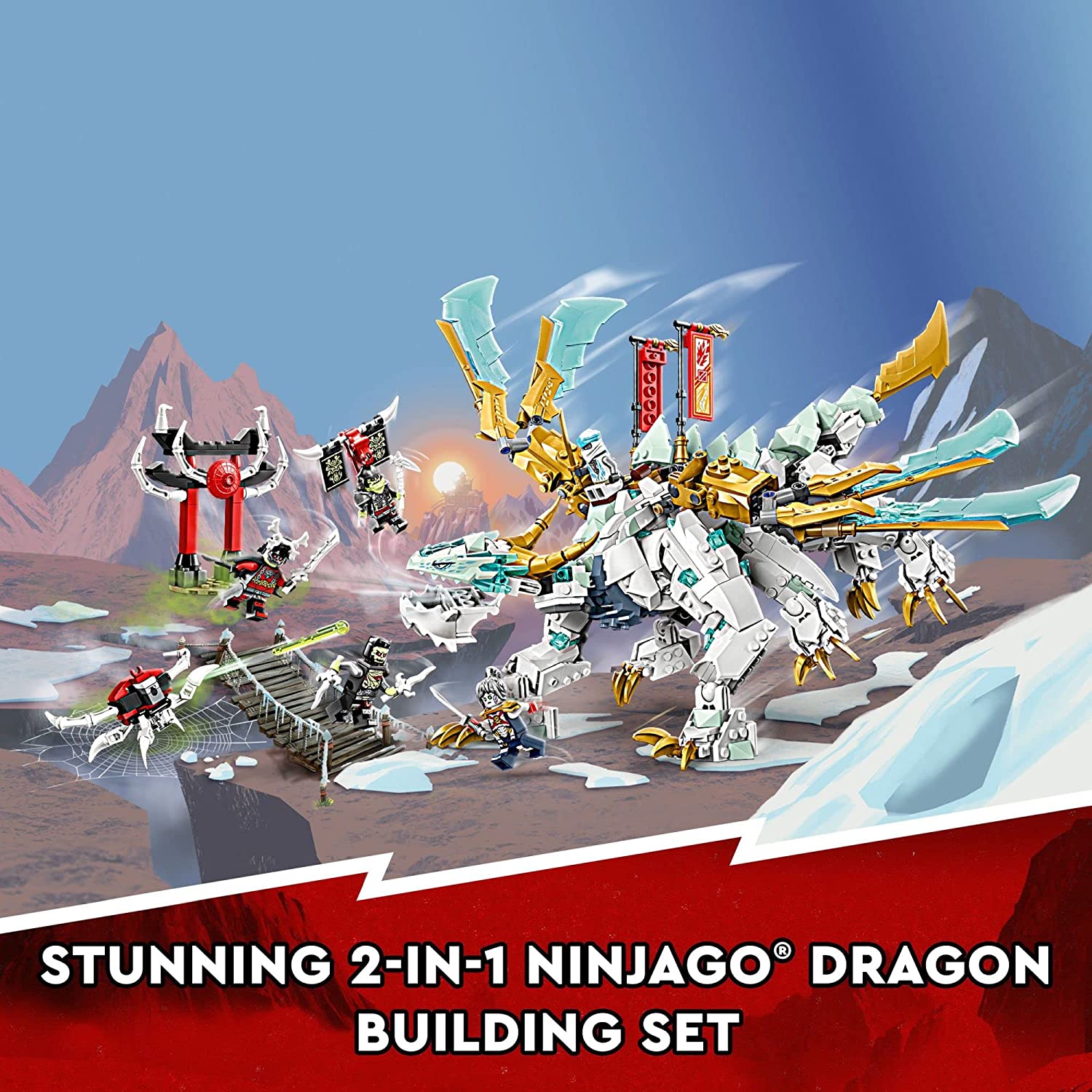 LEGO Ninjago Zane’s Ice Dragon Creature 71786 φωτογραφία