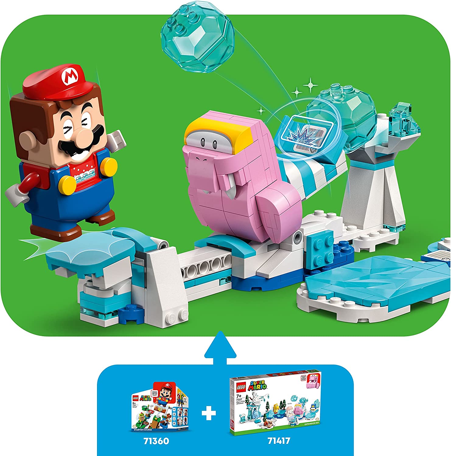 LEGO Super Mario Fliprus Snow Adventure Expansion Set 71417 φωτογραφία