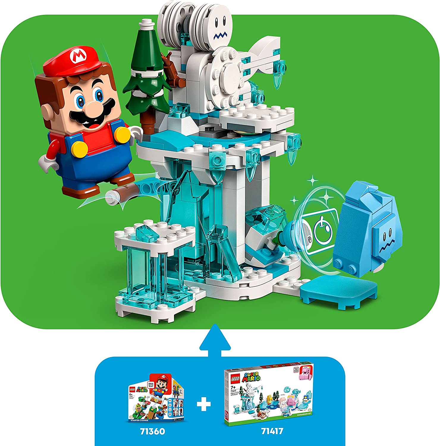 LEGO Super Mario Fliprus Snow Adventure Expansion Set 71417 φωτογραφία