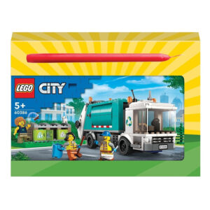 Λαμπάδα LEGO City Great Vehicles Recycling Truck 60386 - LEGO, LEGO City, LEGO City Great Vehicles