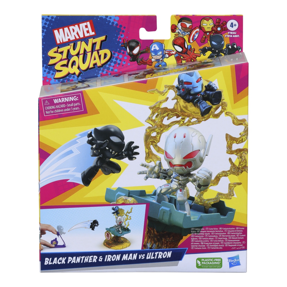 Marvel Marvel Stunt Squad Hero Vs Villain Deluxe Figure Ast F78145L0