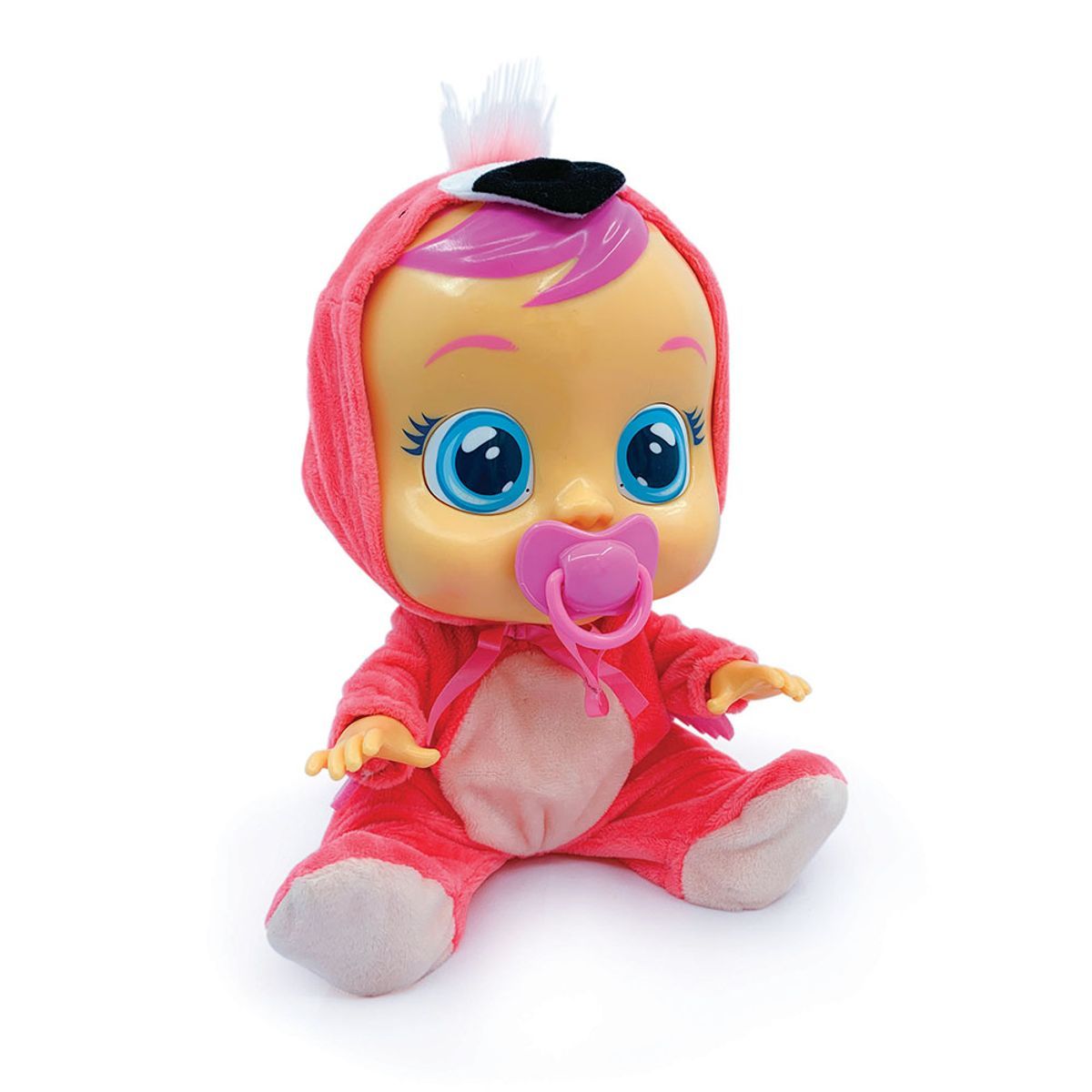 Cry Babies Κλαψουλίνια Fancy - Διαδραστική Κούκλα Φλαμίνγκο Κλαίει Με Αληθινά Δάκρυα 4104-97056 - Cry Babies