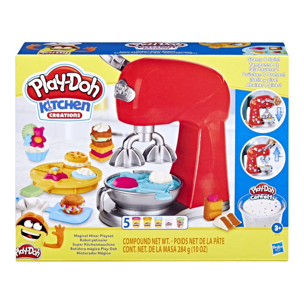 Play-Doh Hasbro Play-Doh Kitchen Creations Magical Mixer Playset F4718