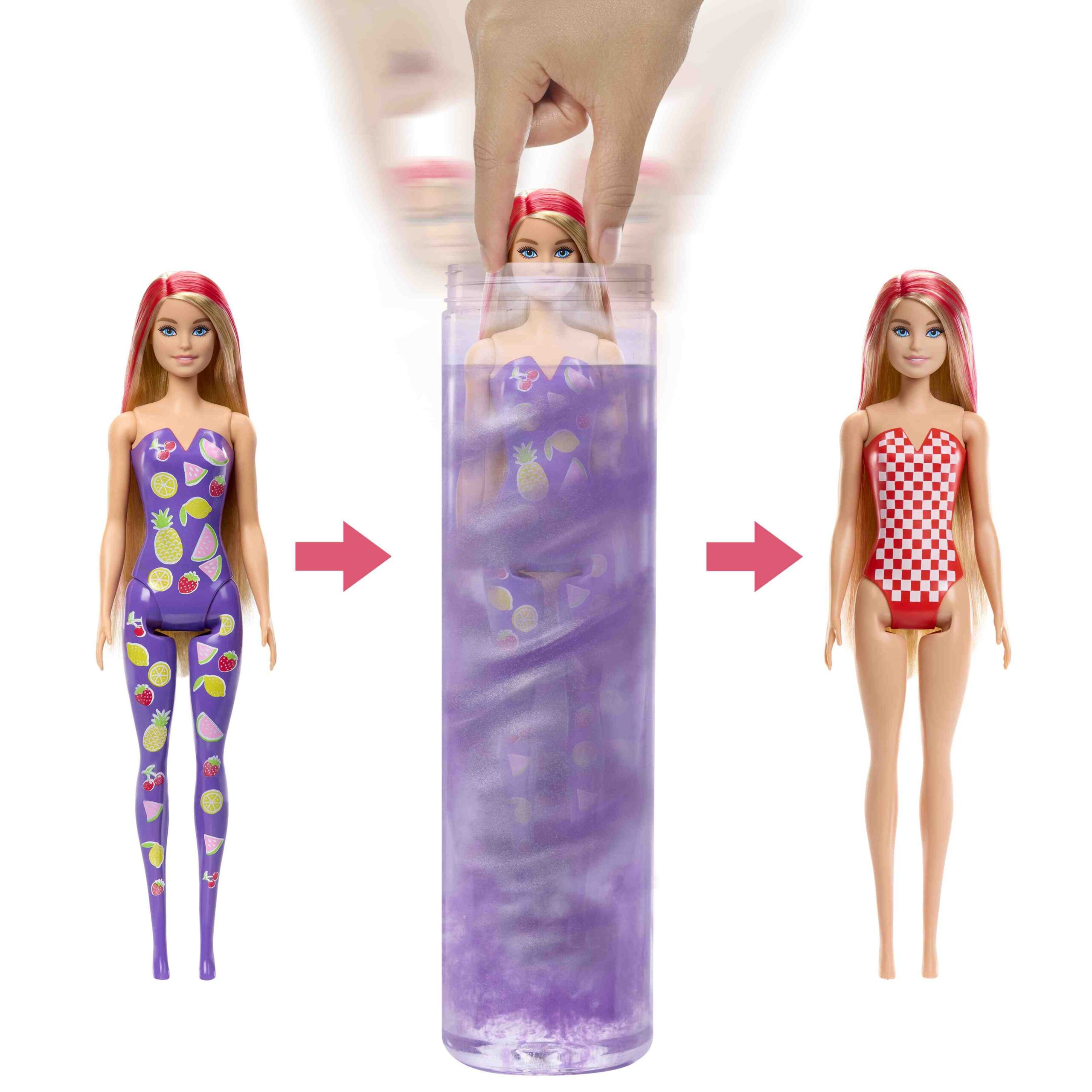 Barbie Color Reveal Φρουτάκια HJX49 - Barbie