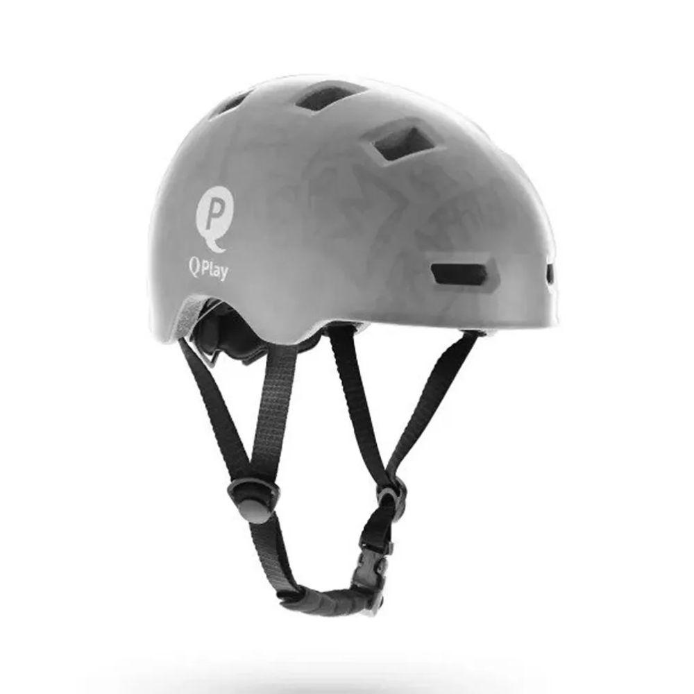 QPlay Qplay gt-air παιδικό προστατευτικό κράνος γκρι 01-2002319-01