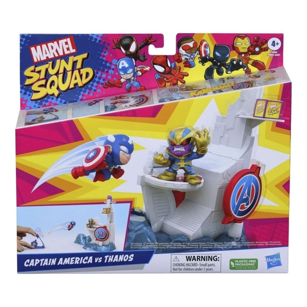 Marvel Stunt Figure And Feature Playset Σχέδια F6894 - Marvel