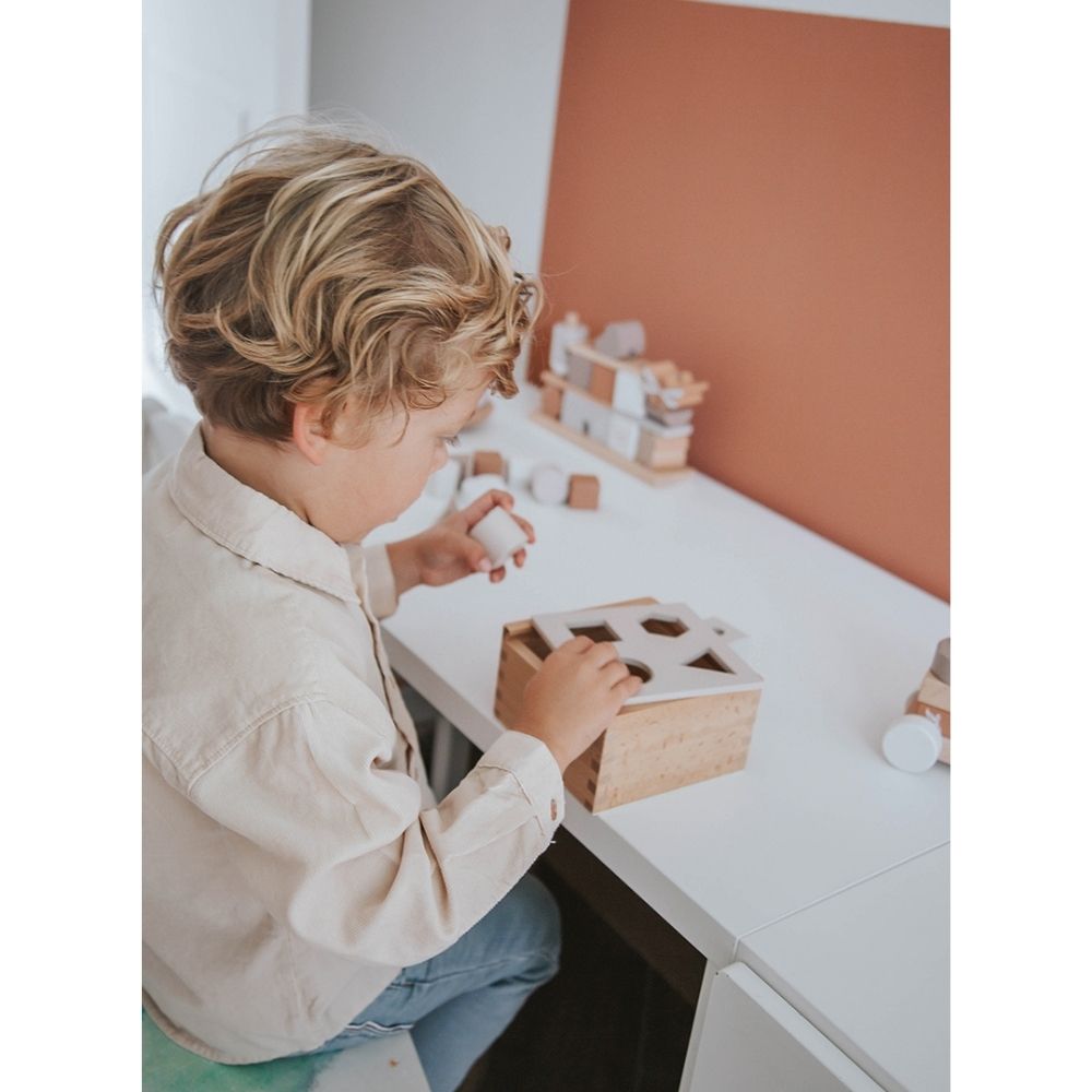 Label Label Ξύλινο Κουτί Ταξινόμησης Καφέ LLWT-34369 φωτογραφία