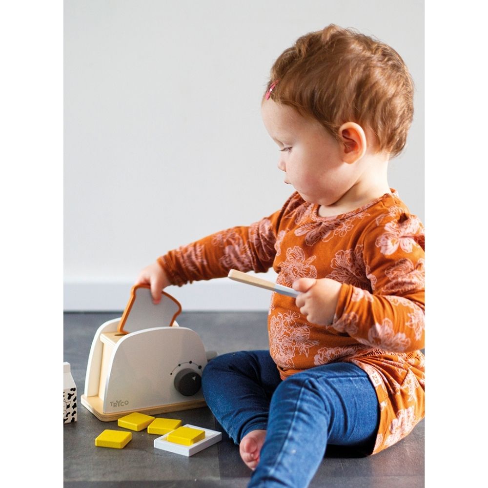 Tryco Ξύλινη τοστιέρια με αξεσουάρ TR-303002 φωτογραφία