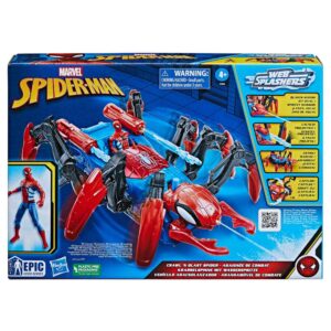 Habsro Spider-Man Crawl And Capture Spider Όχημα F7845 - Spider-Man