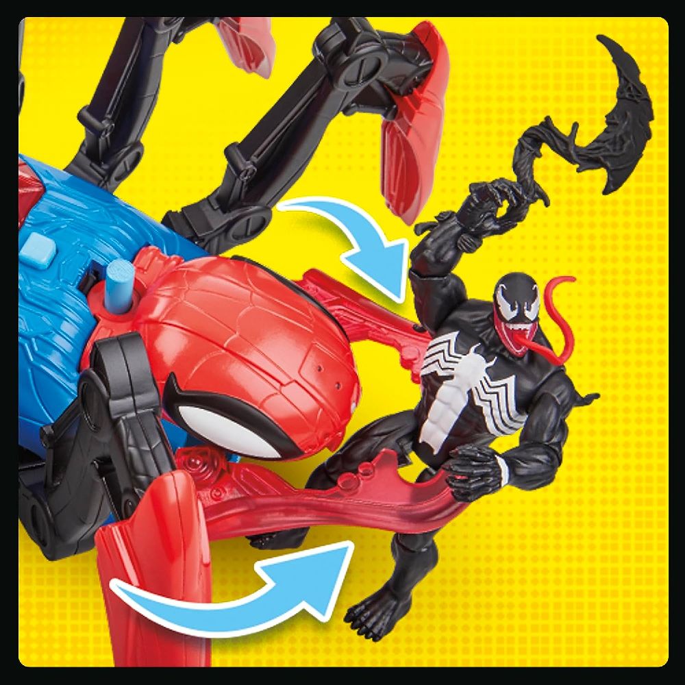Habsro Spider-Man Crawl And Capture Spider Όχημα F7845 - Spider-Man