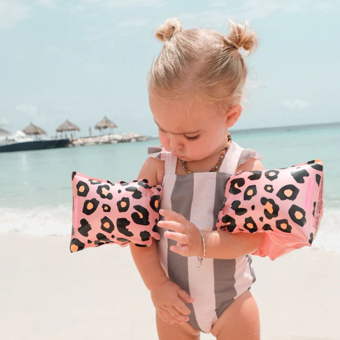 Swim Essentials: Μπρατσάκια 0-2 ετών "Rose Gold Leopard" SWE-2020SE34 - Swim Essentials