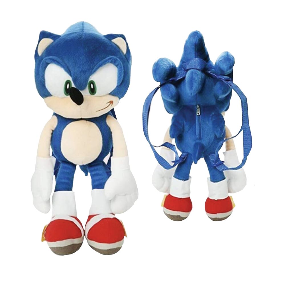 P.M.I. Sonic Plush Backpack 30cm (SON7020) - Sonic The Hedgehog