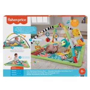 Fisher-Price Γυμναστήριο Τροπικό Δάσος 3 Σε 1 HJW08 - Fisher-Price