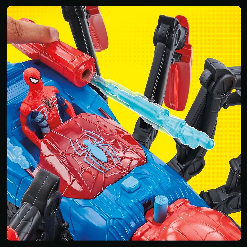 Habsro Spider-Man Crawl And Capture Spider Όχημα F7845 - Spider-Man