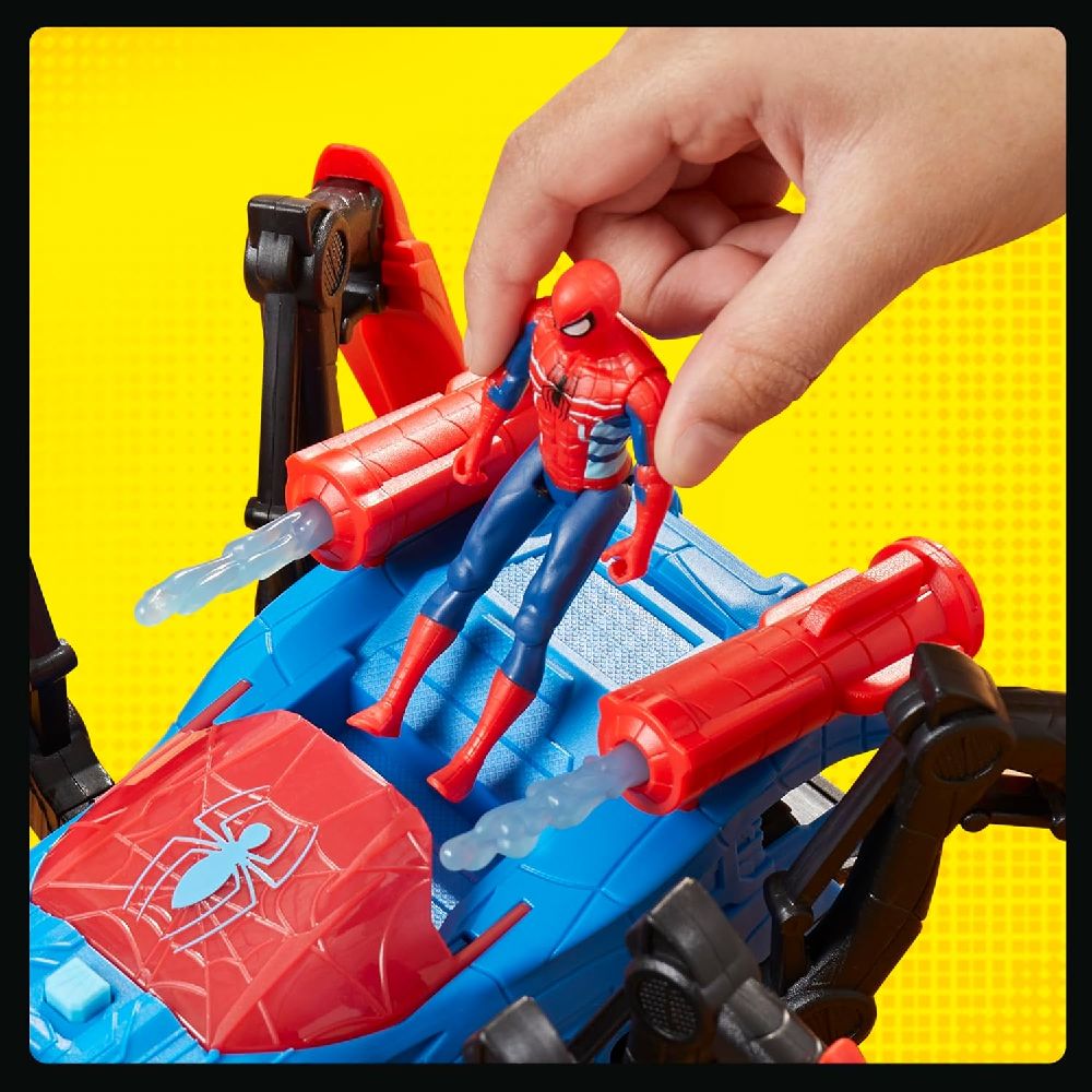 Habsro Spider-Man Crawl And Capture Spider Όχημα F7845 - Spider-Man