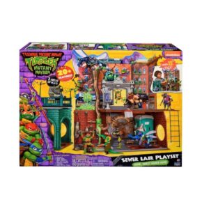 Tmnt Movie Χελωνονιντζάκια Αρχηγείο Sewer Lair Playset  TU802000 - Teenage Mutant Ninja Turtles