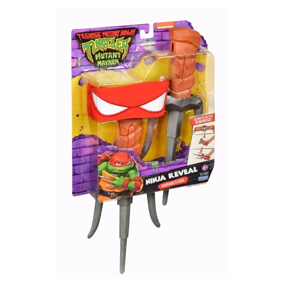 Tmnt Movie Χελωνονιντζάκια Role Play Αξεσουάρ Μάχης (4 Σχέδια)  TU806000 - Teenage Mutant Ninja Turtles