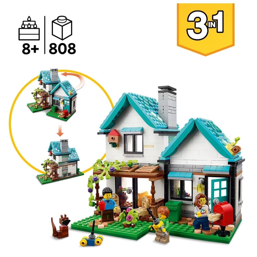 LEGO Creator 3 in 1 Φιλόξενο Σπίτι 31139 - LEGO, LEGO Creator