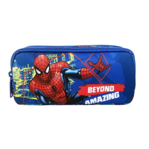 Σχολική Κασετίνα Βαρελάκι Spiderman Beyond Amazing 2 Θήκες 000508154 - Must