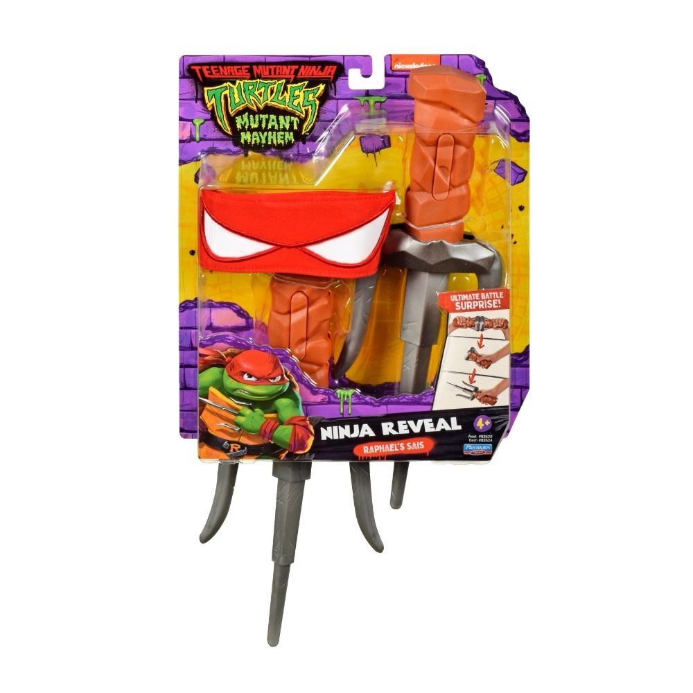 Tmnt Movie Χελωνονιντζάκια Role Play Αξεσουάρ Μάχης (4 Σχέδια)  TU806000 - Teenage Mutant Ninja Turtles