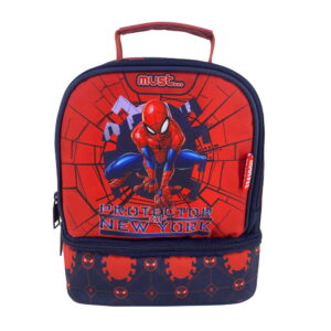 Τσαντάκι Φαγητού Ισοθερμικό Spiderman Protector of New York Must 2 Θήκες 000508121 - Must