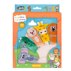 Δακτυλοζωάκια Luna Toys 5 Τμχ. 2 Σχέδια 000622101 - Luna Toys