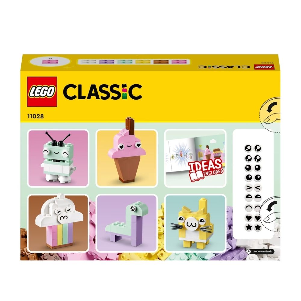 LEGO Classic Δημιουργική Διασκέδαση Σε Παστέλ Χρώματα 11028 - LEGO, LEGO Classic