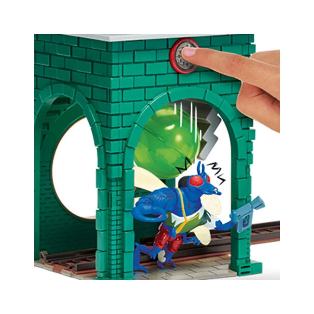 Tmnt Movie Χελωνονιντζάκια Αρχηγείο Sewer Lair Playset  TU802000 - Teenage Mutant Ninja Turtles