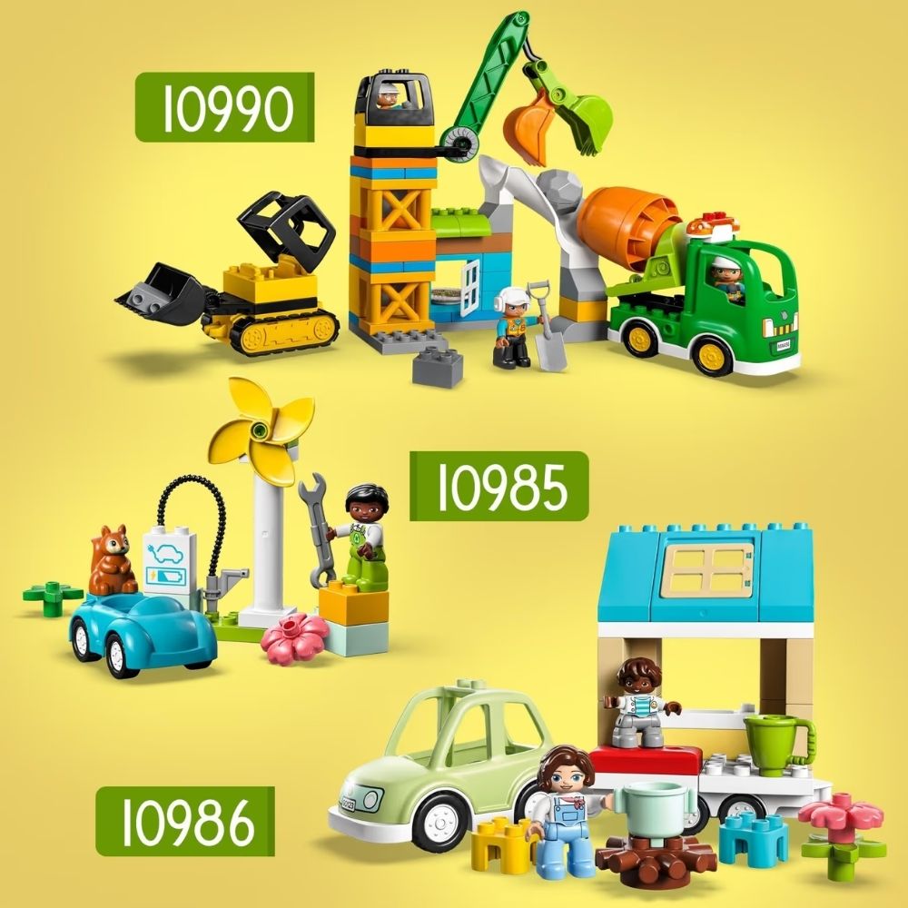 LEGO Duplo Ανεμογεννήτρια Και Ηλεκτρικό Αυτοκίνητο 10985 - LEGO, LEGO Duplo