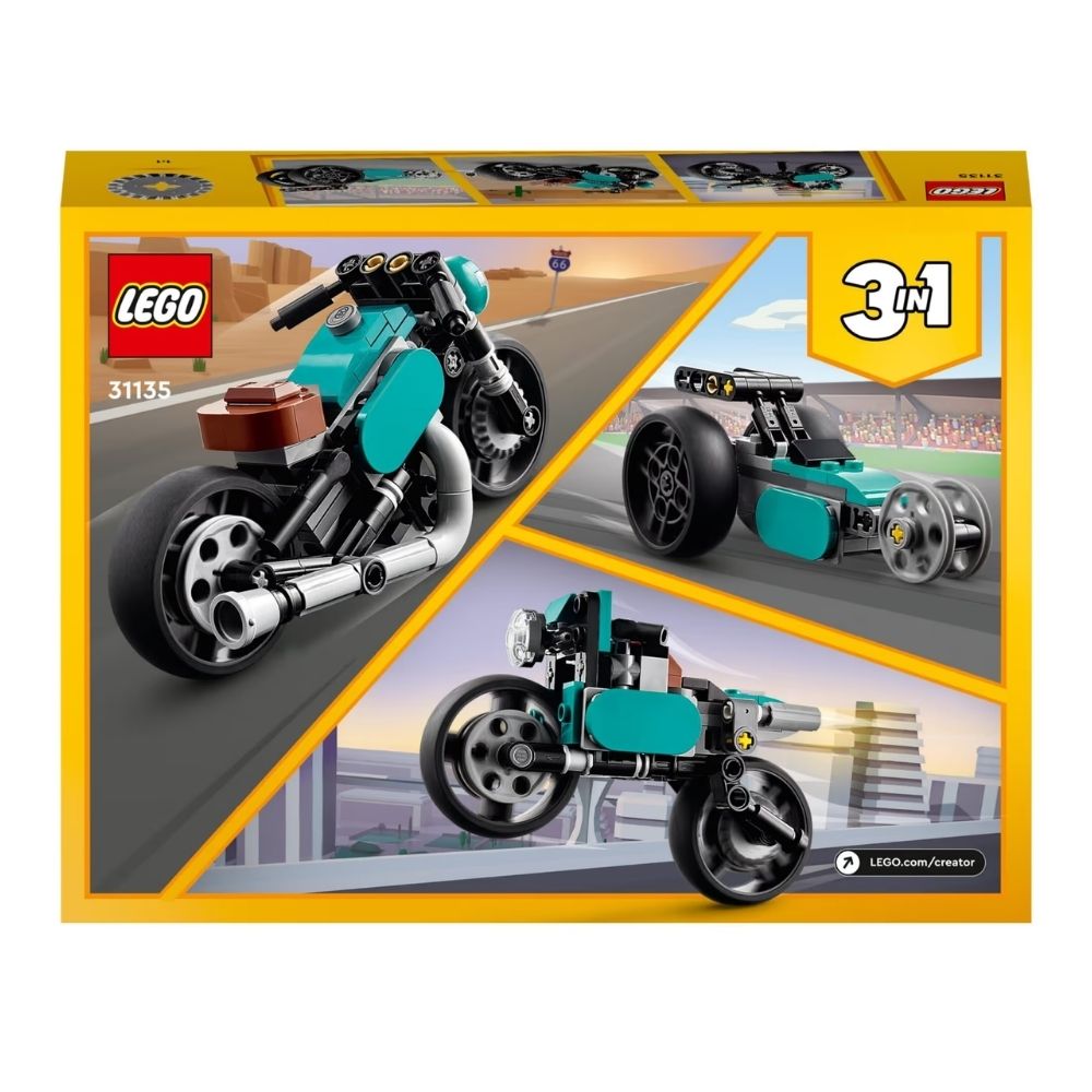LEGO Creator 3in1 Vintage Motorcycle 31135 - LEGO, LEGO Creator